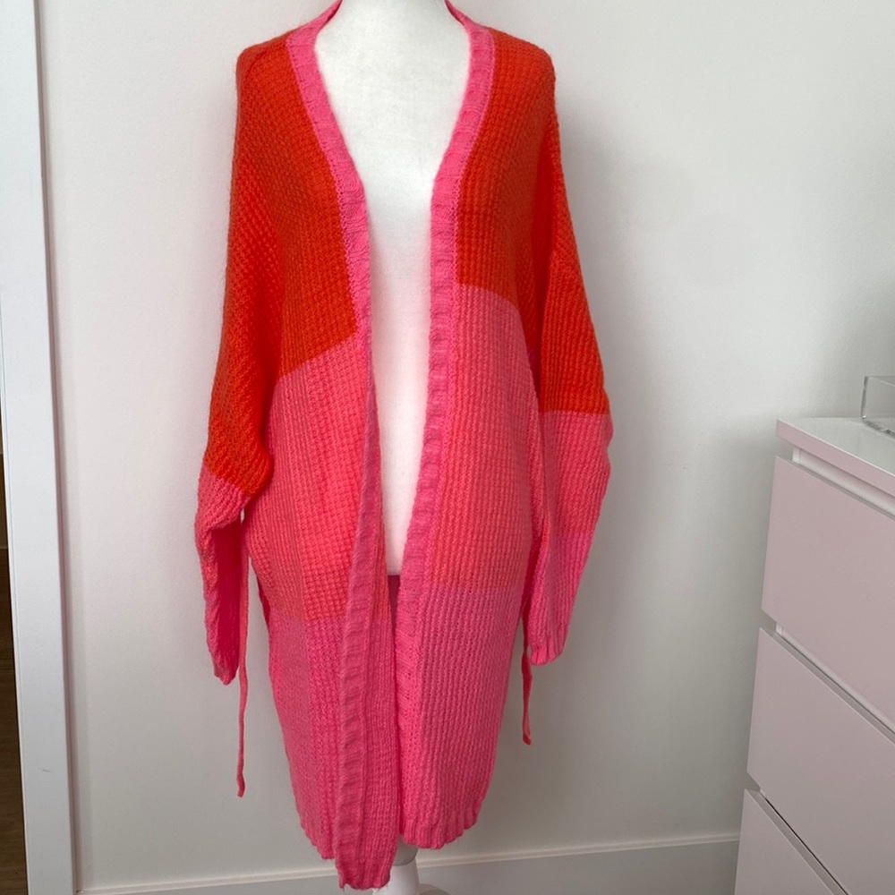 Sundress Alan Pink and Orange Cardigan XS/S